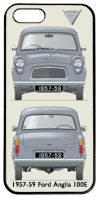 Ford Anglia 100E 1957-59 Phone Cover Vertical